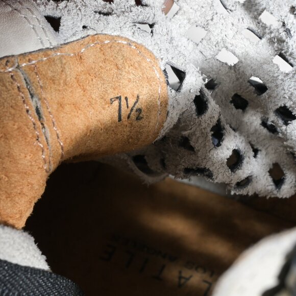 Very Volatile Los Angeles Ankle Harness Boots in Grey Black - 7.5 - Picture 8 of 8